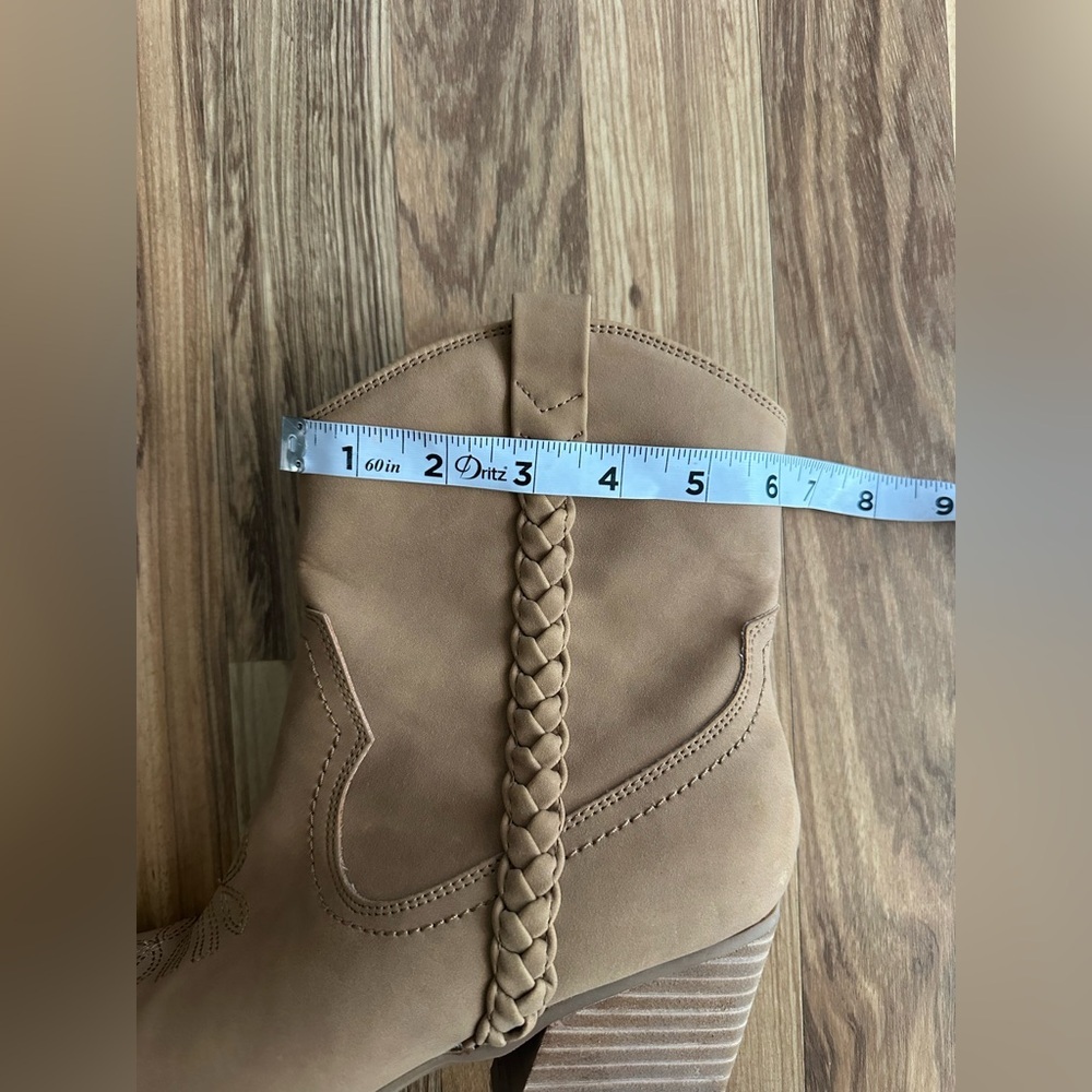 Dolce Vita Koolson Women’s Western Cowgirl lAnkle Boots in Camel Size 8.5 - Picture 12 of 12